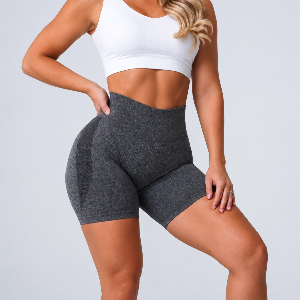 Conjunto Top & Shorts Essence Aevla (Grafite)