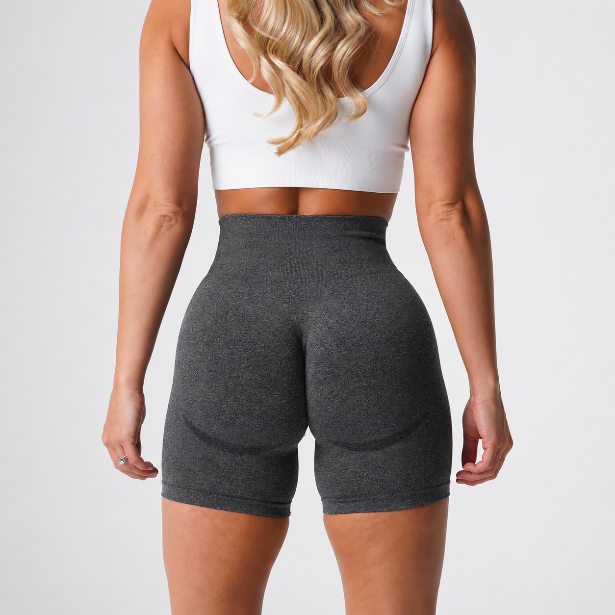 Conjunto Top & Shorts Essence Aevla (Grafite)